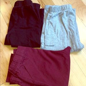 Bundle of three baby boy pants